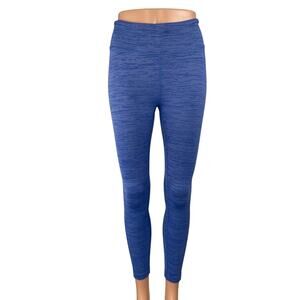 Outdoor Voices Womens Blue Mid Rise Activewear Sports Leggings Trouser Pants S